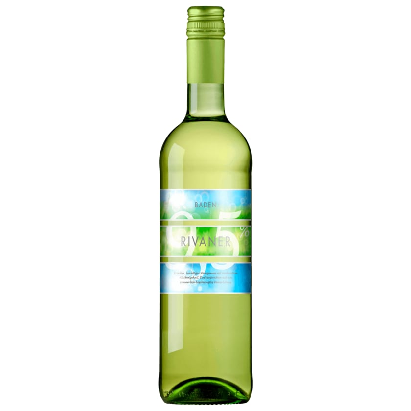 Badischer Winzerkeller Weißwein Rivaner QbA trocken 0,75l